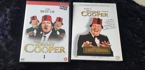Te koop dvds Tommy Cooper the best of deel 1&2, Alle leeftijden, Ophalen of Verzenden, Zo goed als nieuw, Stand-up of Theatershow