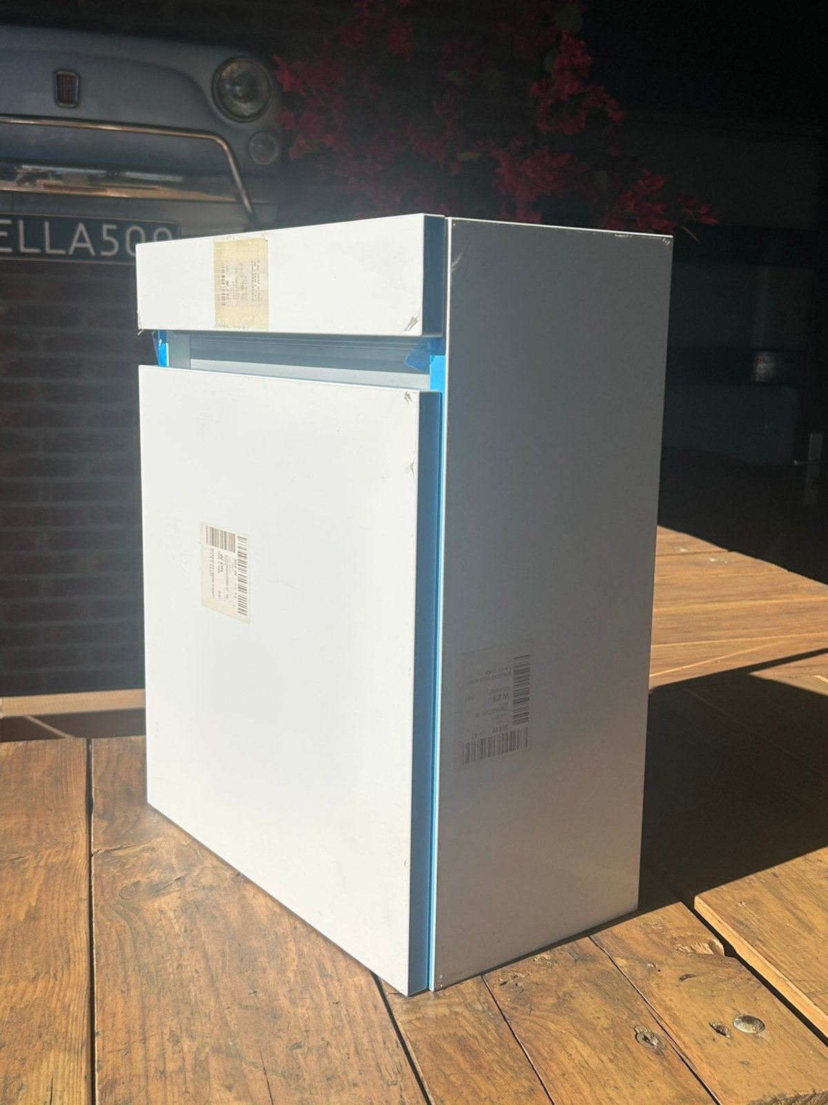 Nieuw wit toiletmeubel met wasbak – 40 cm breed, Ophalen, Minder dan 50 cm, Zo goed als nieuw, Minder dan 100 cm