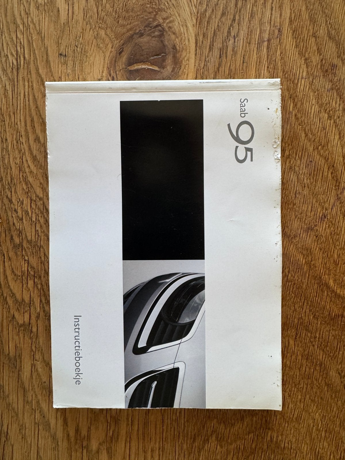 2006 saab 9-5 instructieboekje NL/ service guide, Auto diversen, Ophalen of Verzenden