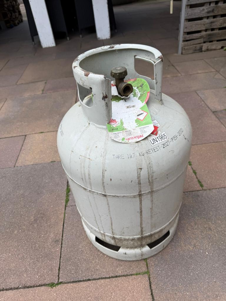 Gasfles .20kg !!, Ophalen of Verzenden, Zo goed als nieuw