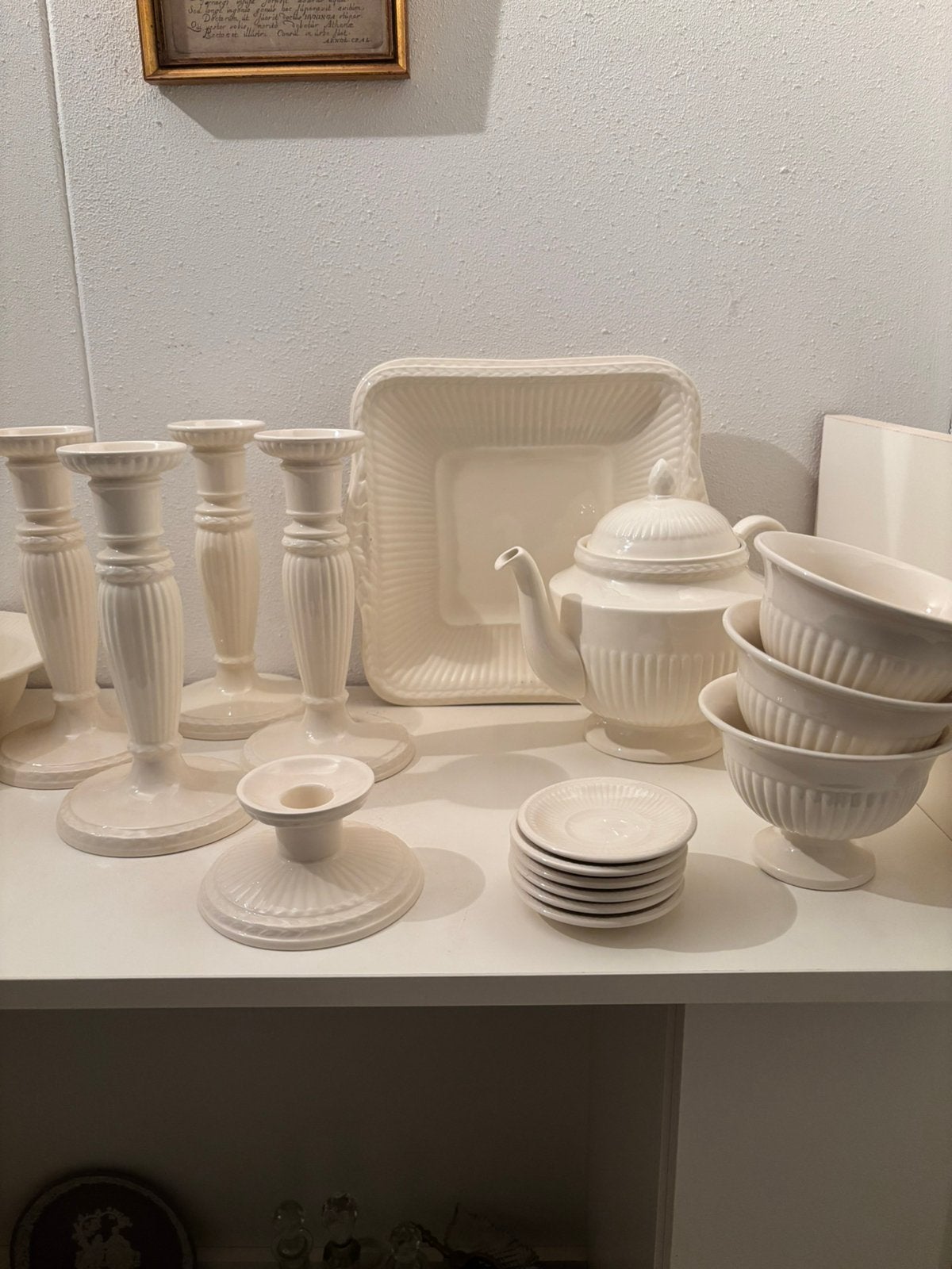 Wedgwood EDME zie foto’s, Ophalen of Verzenden, Zo goed als nieuw, Aardewerk, Bord(en)