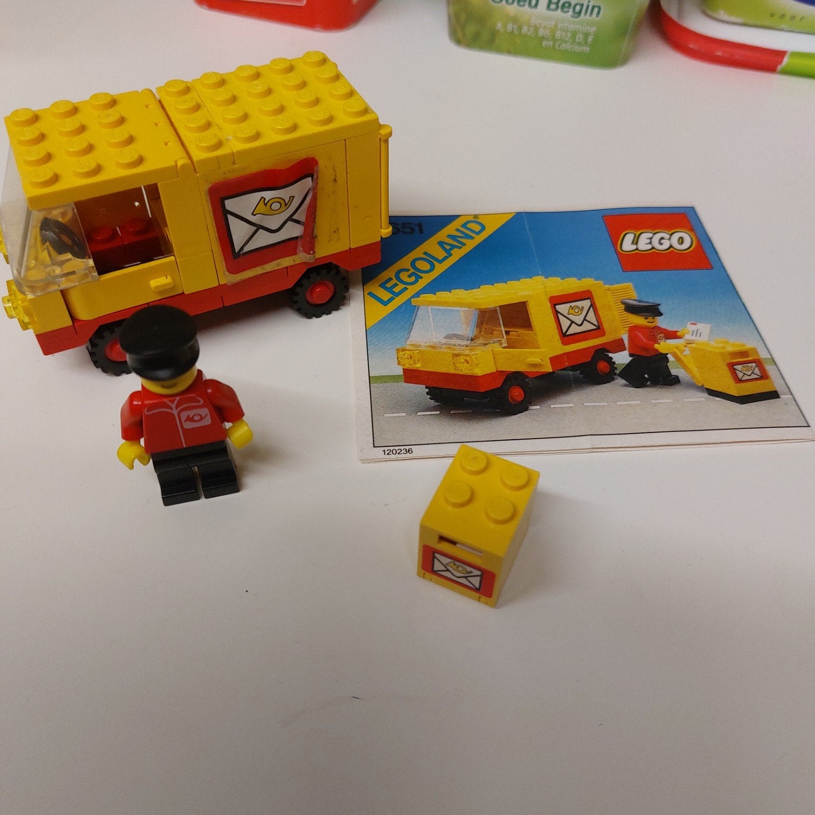 Lego 6651 Postwagen met Postbode en Brievenbus, Ophalen of Verzenden
