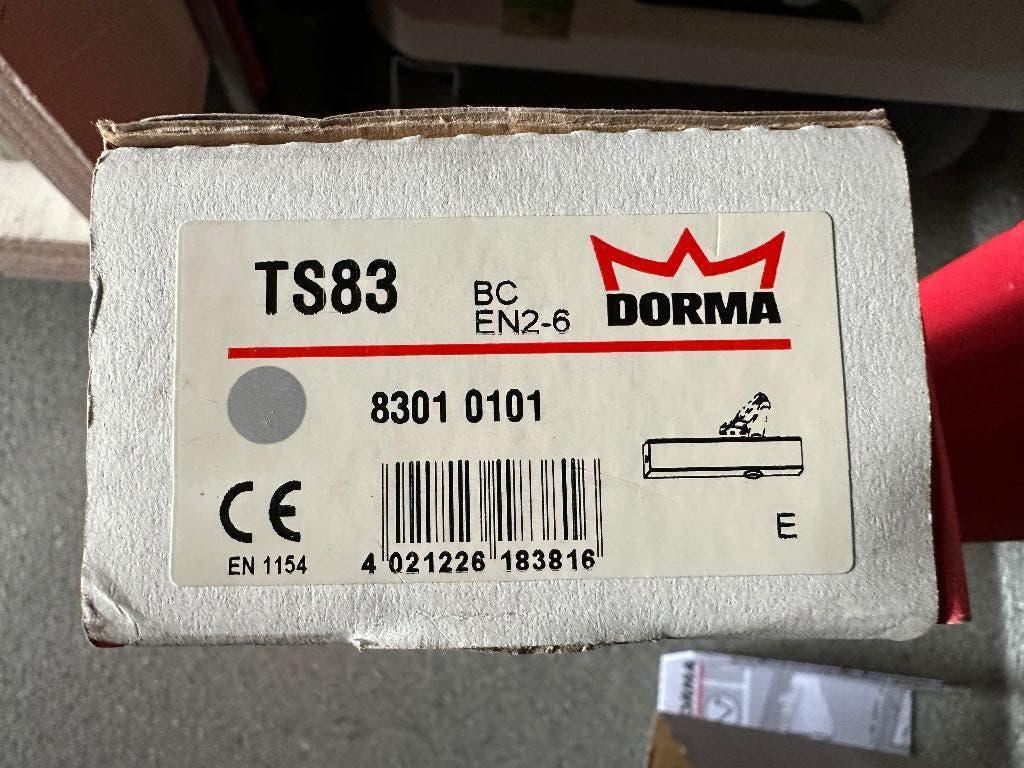 3X Dorma TS83 Deurdranger met arm, Doe-het-zelf en Verbouw, Hang- en Sluitwerk, Nieuw, Overige typen, IJzer, Ophalen of Verzenden