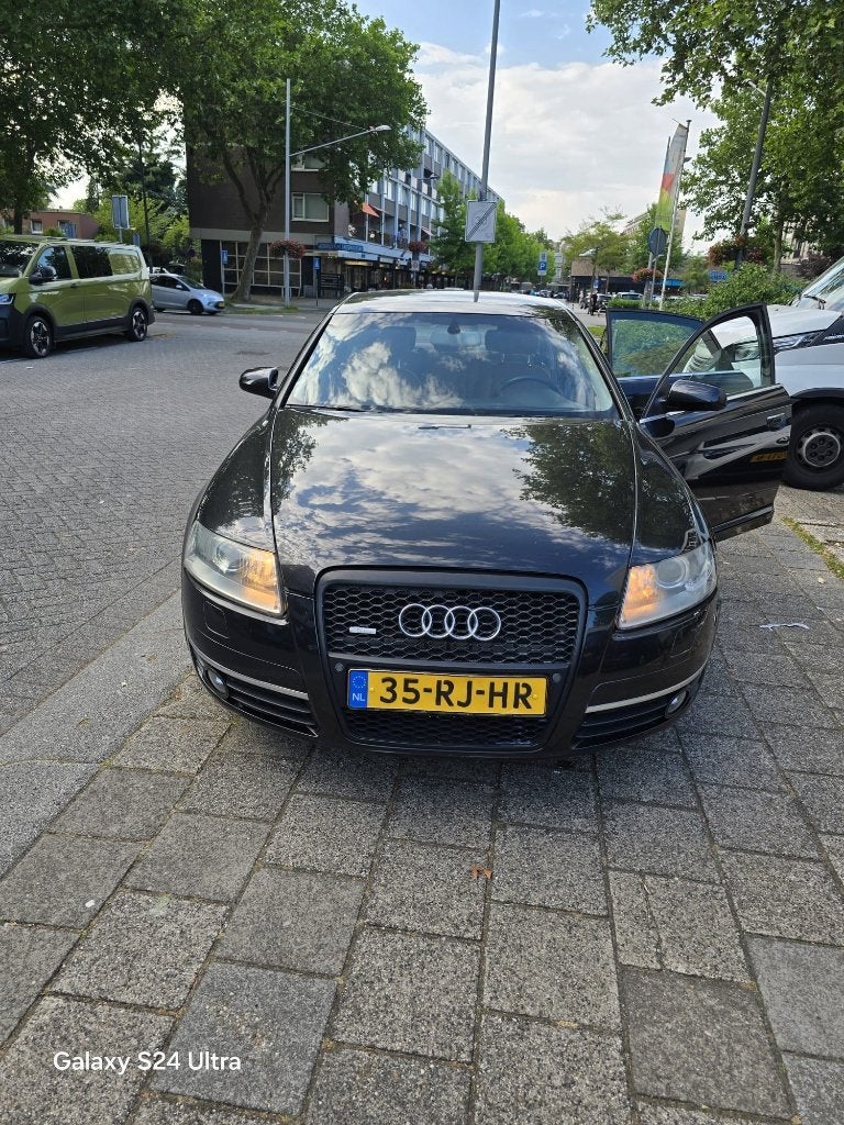 Audi A6 3.2 FSI 188KW Quattro Tiptr. 2005 Zwart, Automaat, 1655 kg, Bruin, Vierwielaandrijving