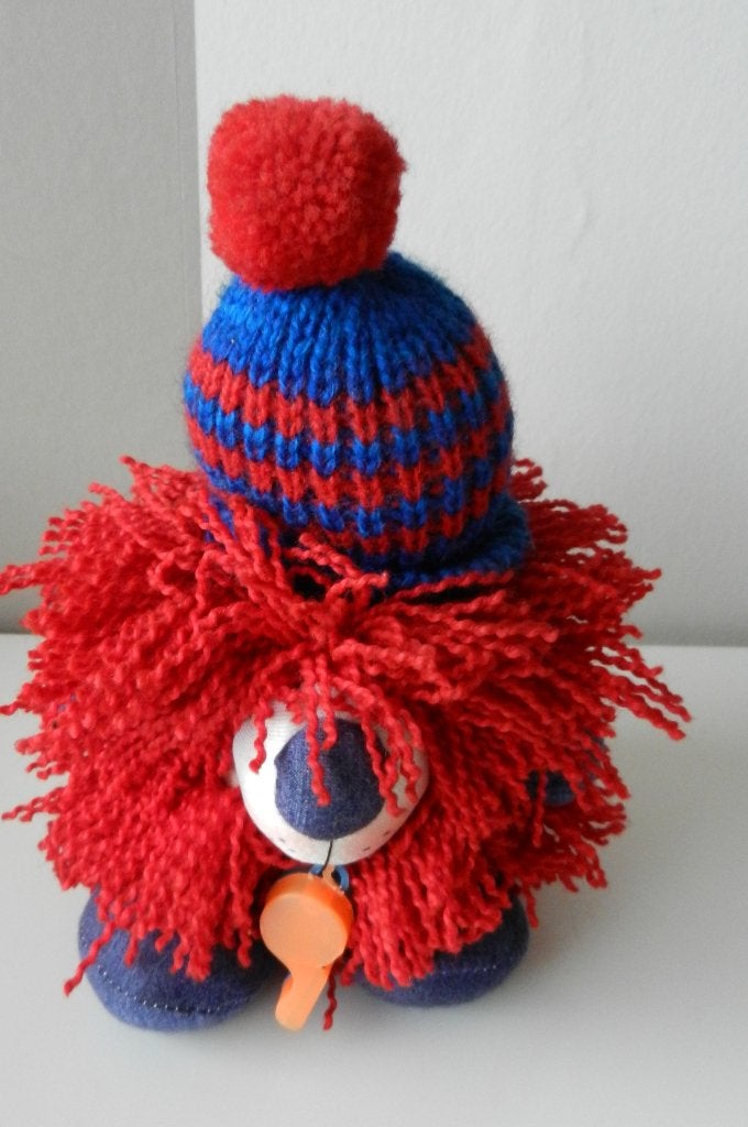 Mascotte Barca FC Barcelona, Ophalen of Verzenden, Zo goed als nieuw, Clubaccessoires