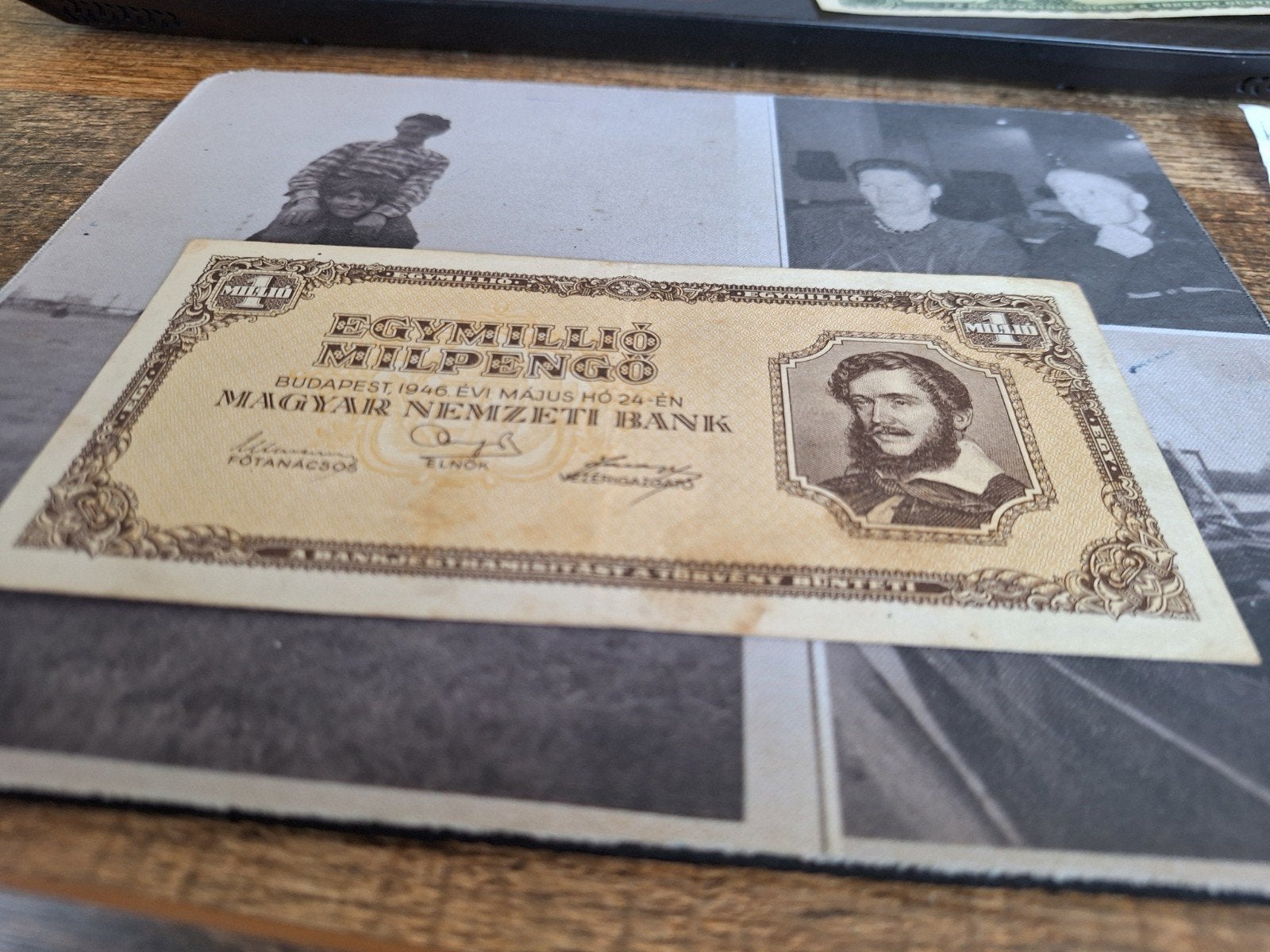 Hongarije 1.000.000 pengo 1946, Ophalen of Verzenden, Euro's, Los biljet