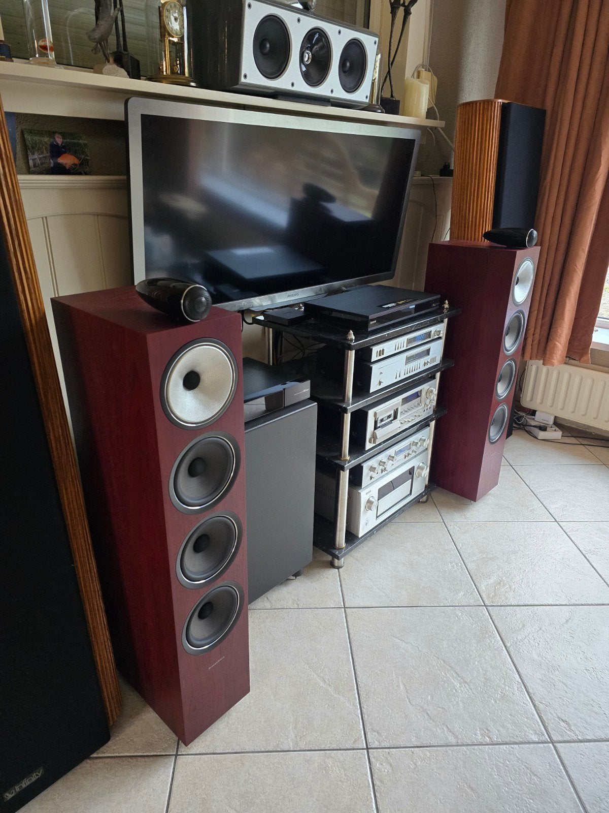 Te koop B&W  702 S2, Ophalen, Zo goed als nieuw, Speakerset, Bowers & Wilkins (B&W)