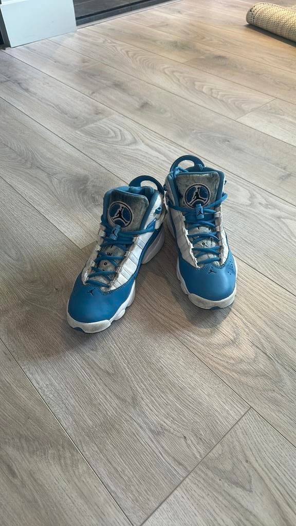 Nike Air Jordan 6 Rings UNC - Maat 40, Ophalen, Blauw, Sneakers of Gympen, Zo goed als nieuw