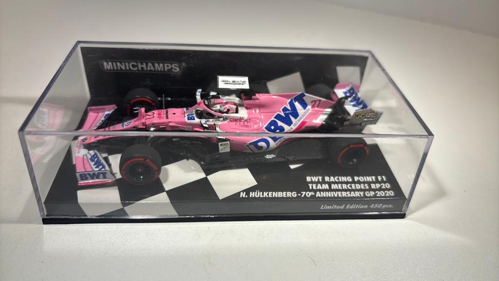 F1 bwt racing piont rp20 n.hulkenberg 2020 minichamps 1.43, Auto, Ophalen of Verzenden, MiniChamps, A