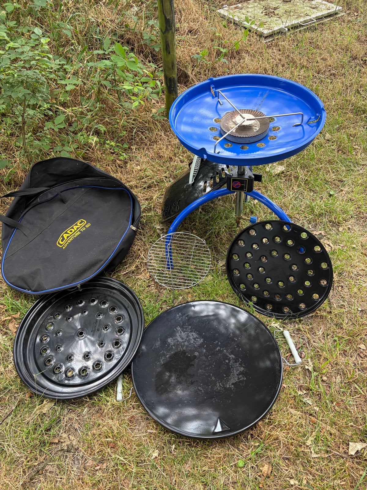 Cadac Adventure To Go BBQ/Gasfornuis met accessoires, Ophalen, Zo goed als nieuw
