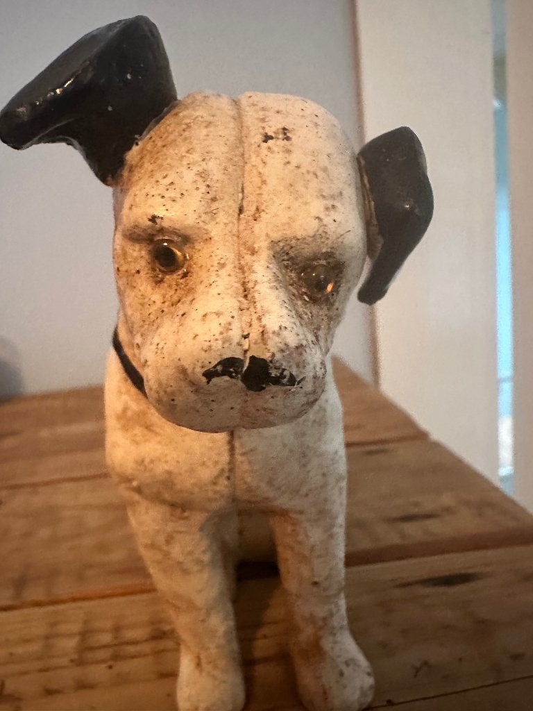 Gietijzeren hondje Nipper, nog helemaal gaaf, Ophalen of Verzenden, Huis en Inrichting