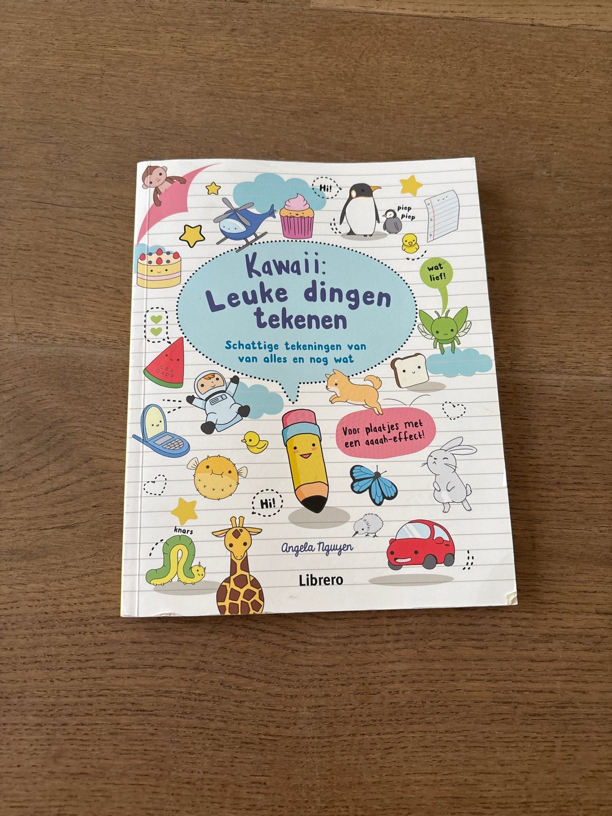 Kawaii: Leuke dingen tekenen - Tekenboek voor kinderen, Ophalen of Verzenden, Zo goed als nieuw, Knutselen