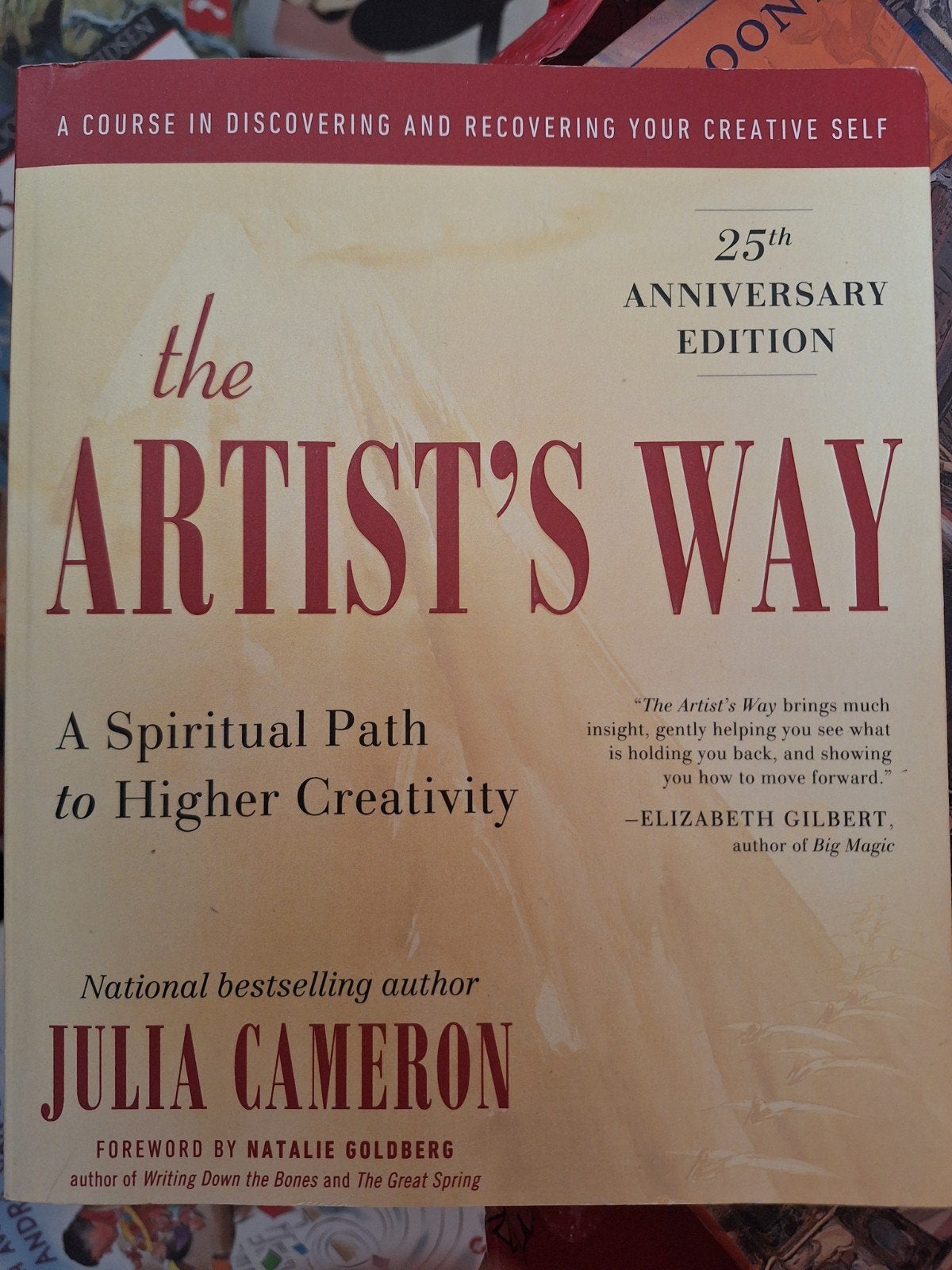 The Artist's Way: Een Spiritueel Pad naar Creativiteit ZGAN, Ophalen of Verzenden, Zo goed als nieuw, Spiritualiteit algemeen