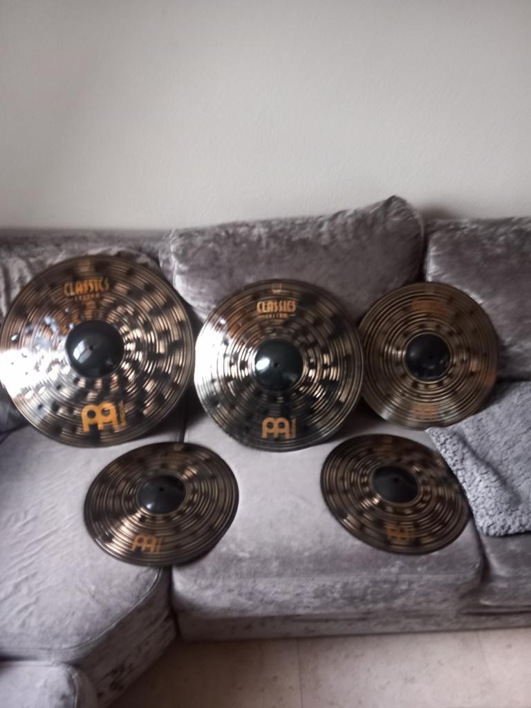 Meinl Classics Custom Dark Promo Set – complete bekkenset, Muziek en Instrumenten, Percussie, Ophalen of Verzenden