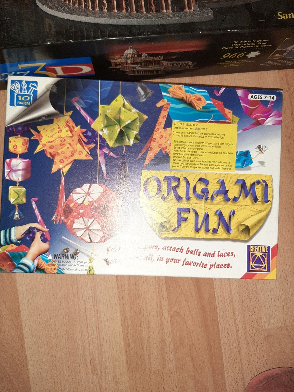 Origami Fun Knutselset met extra vouwpapier, Ophalen, Gebruikt, Overige thema's, Papier of Karton