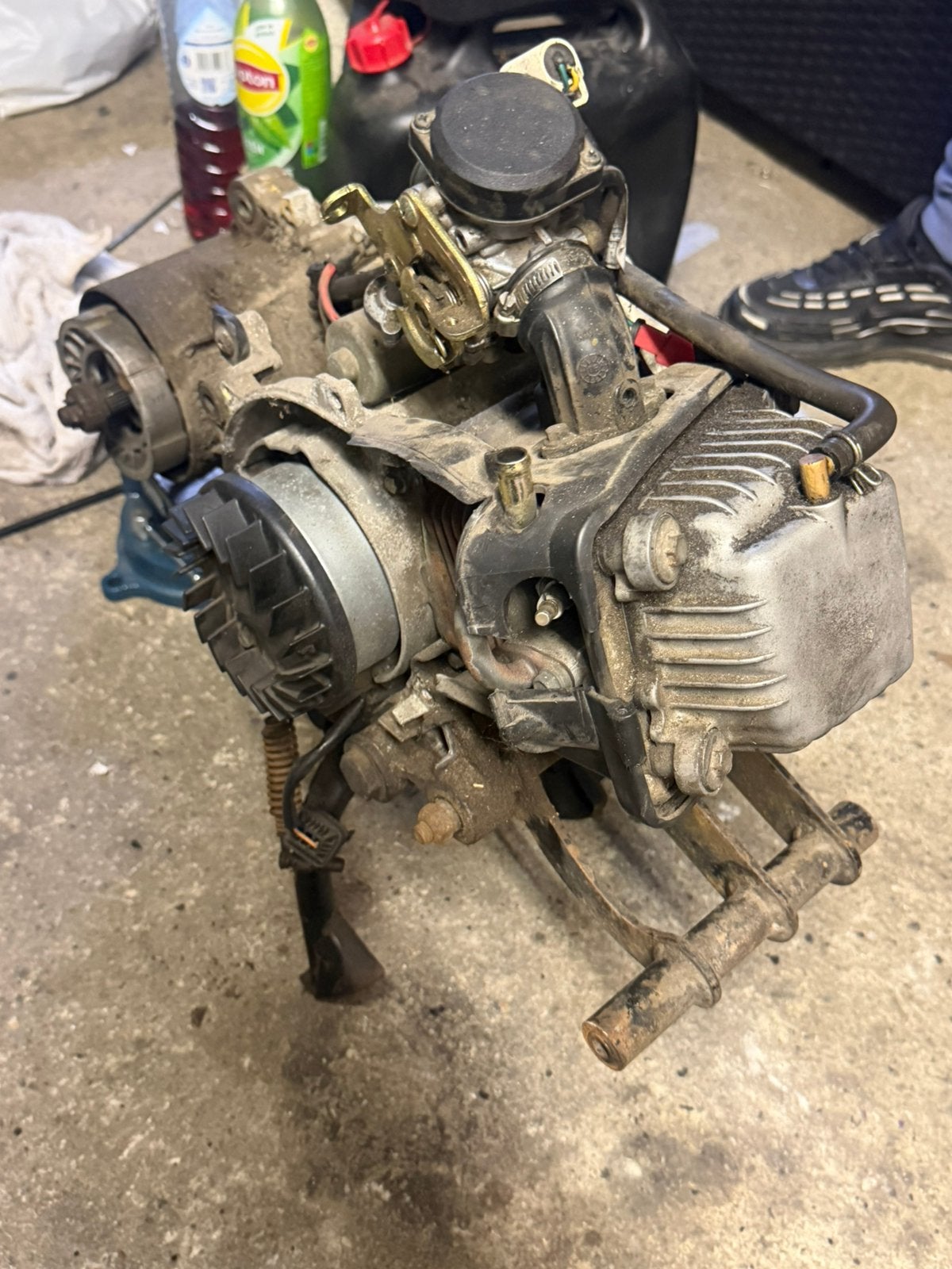 Zip 4t 2v carb blok, Ophalen, Zo goed als nieuw, Blok