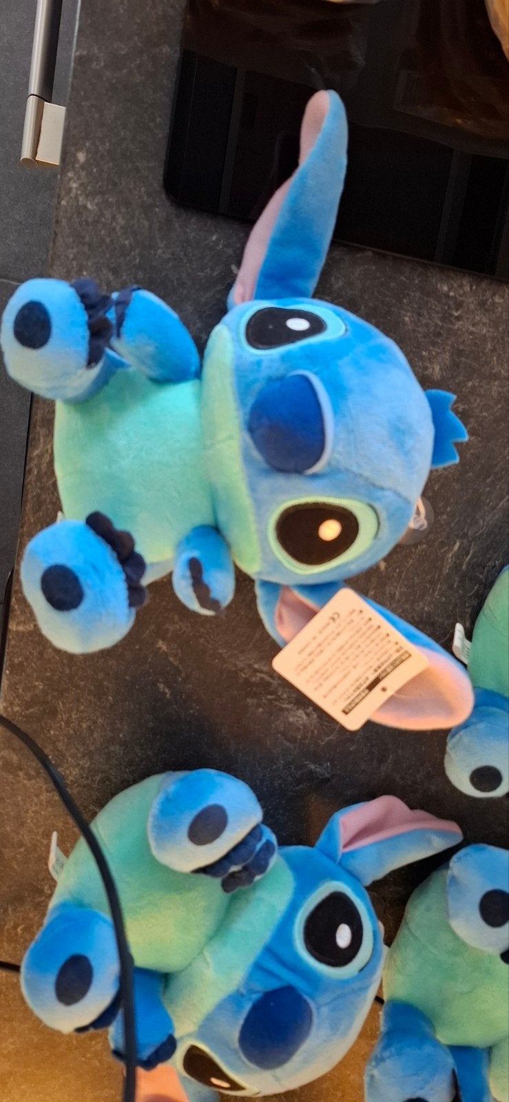 2 kleine Stitch knuffels van Disney, Disney, Disney, Overige typen, Blauw