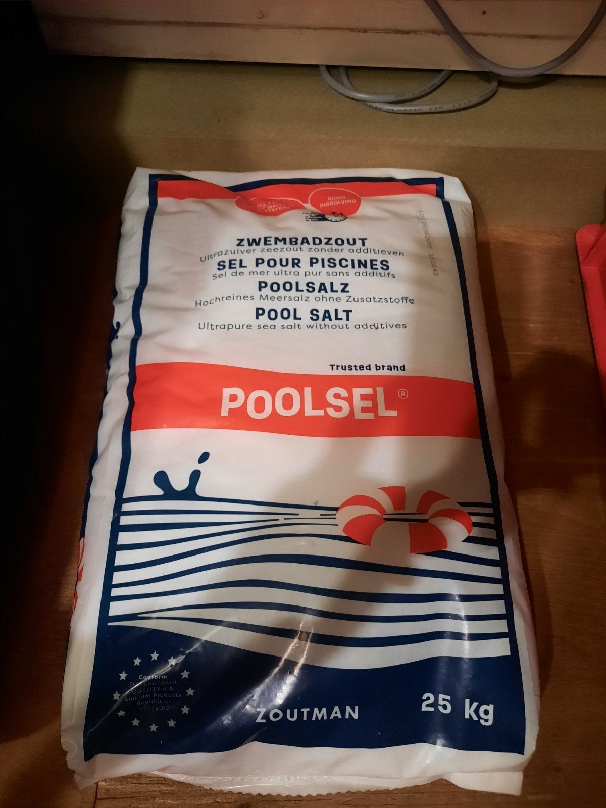 ZWEMBAD ZOUT 25 KG NIEUW, Ophalen of Verzenden, Nieuw, Overige typen