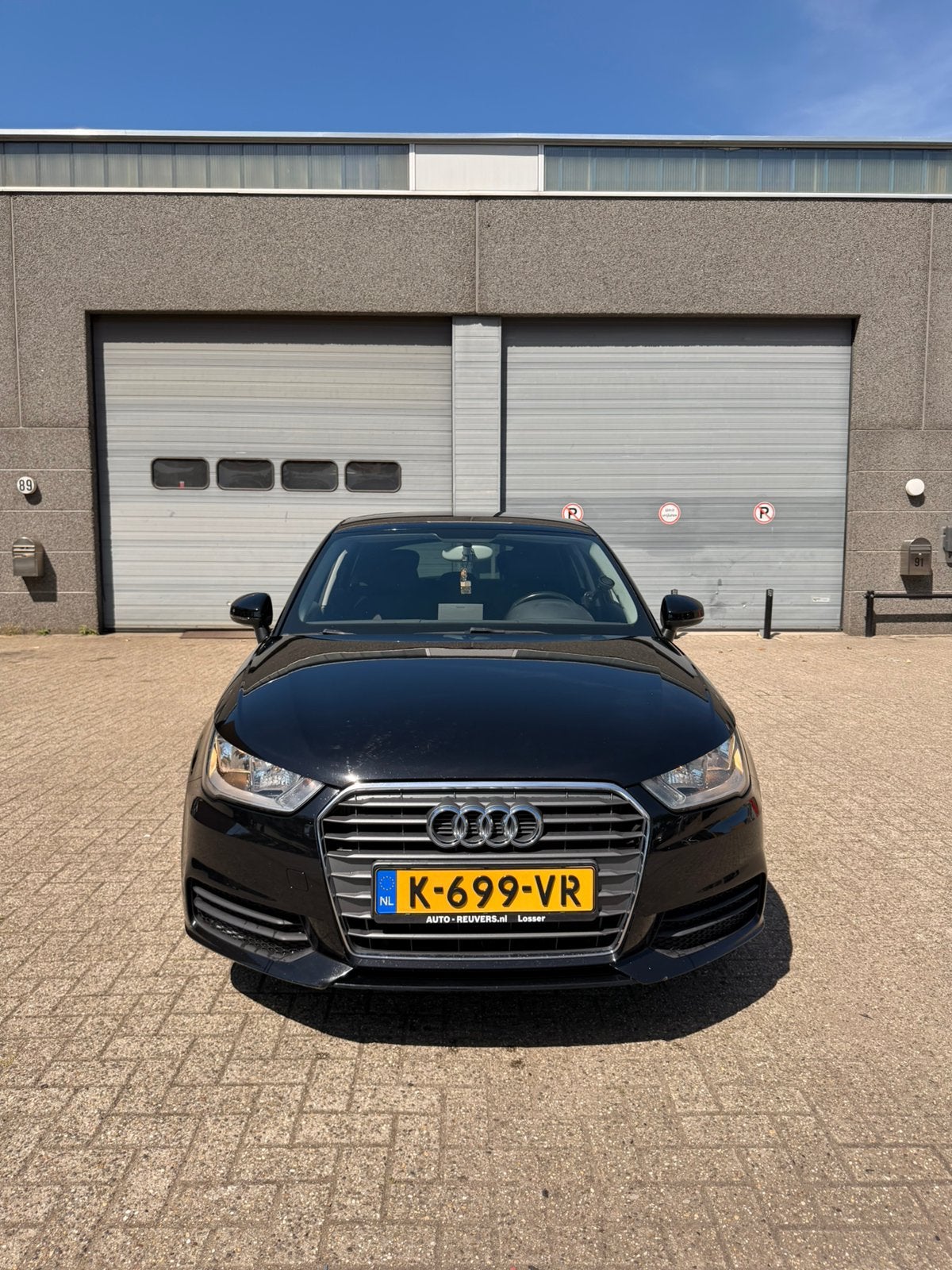Audi A1 1.0 Tfsi 70KW Sportback 2016 Zwart, Auto's, Voorwielaandrijving, 95 pk, Zwart, 24 km/l