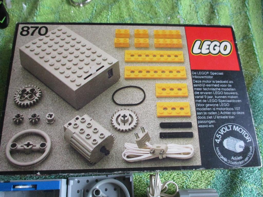 lego technic Set 870 Aanvullende Set, Ophalen of Verzenden, Gebruikt, Complete set, Lego
