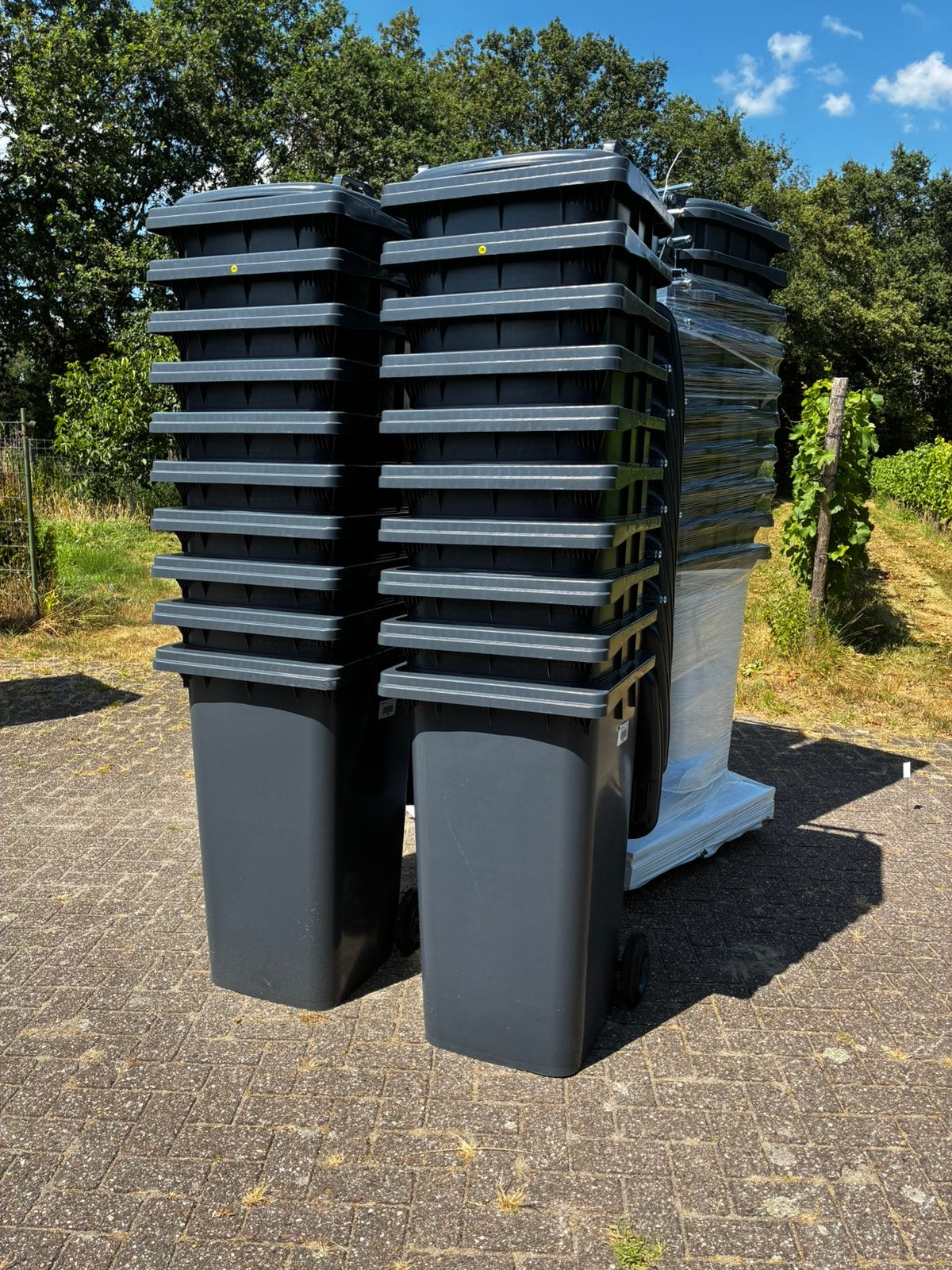 240L, kliko, container, afvalbak, vuilnisbak, Huis en Inrichting, Woonaccessoires | Prullenbakken, Ophalen, Kunststof, Nieuw, 40 liter of meer