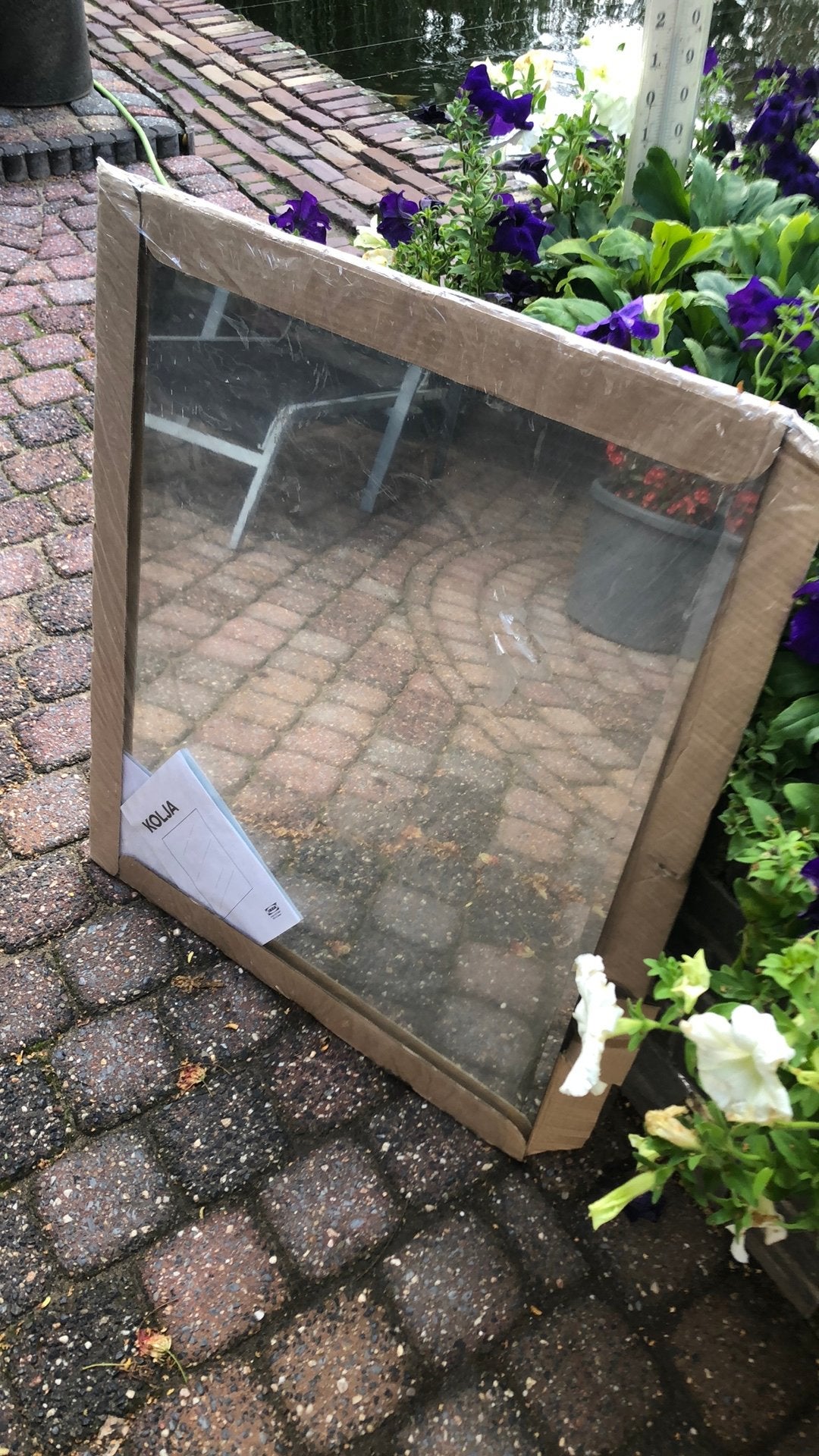 Nieuwe spiegel ikea, Antiek en Kunst, Ophalen, Rechthoekig