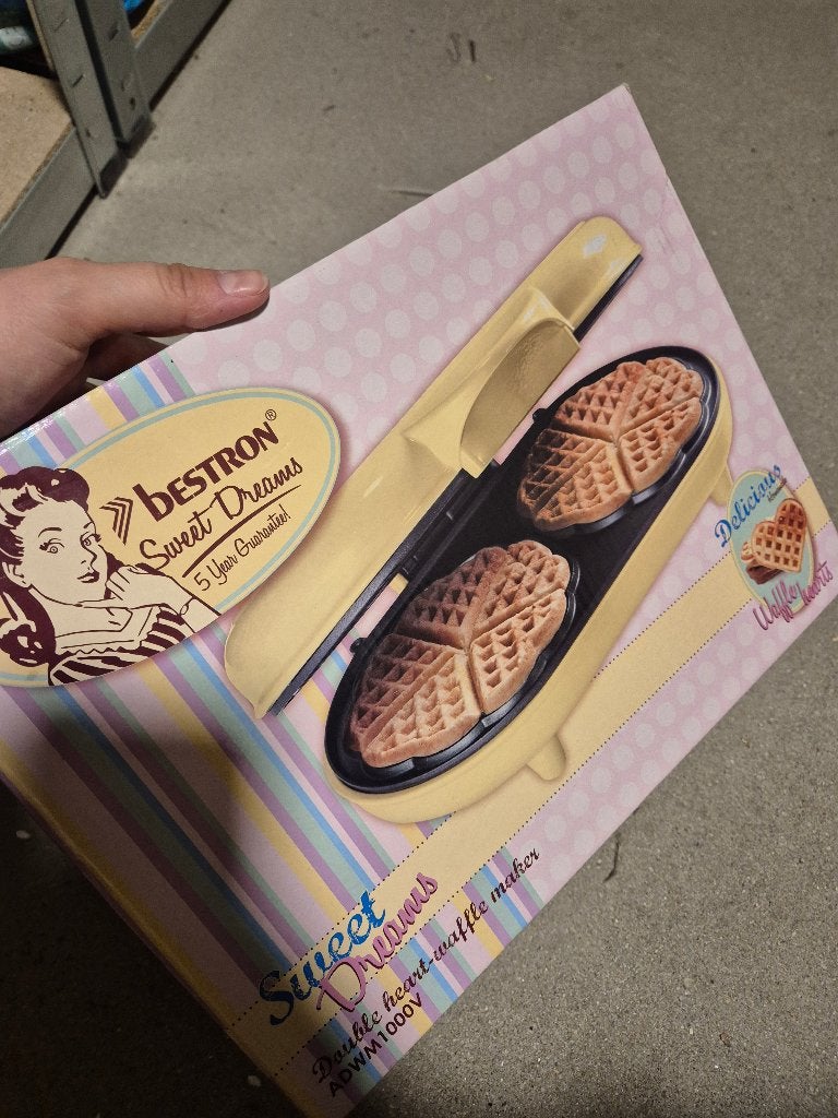 Waffle maker, Ophalen of Verzenden, Gebruikt