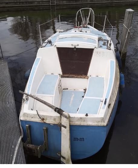 onderdelen Dockrell 22 opknapper eventueel met bb motor., Watersport en Boten, Ophalen, Gebruikt, Overige typen, Zeilboot