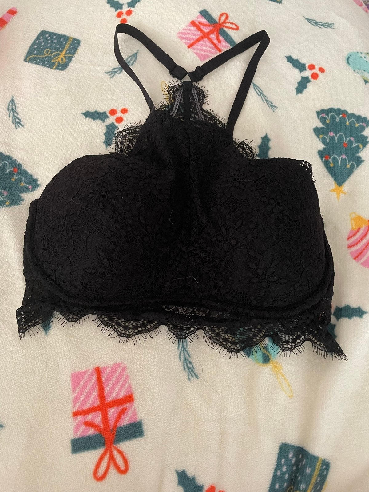 Victoria's Secret BH zwart met kant maat SD-DD nieuw, Ophalen of Verzenden, Zwart, BH