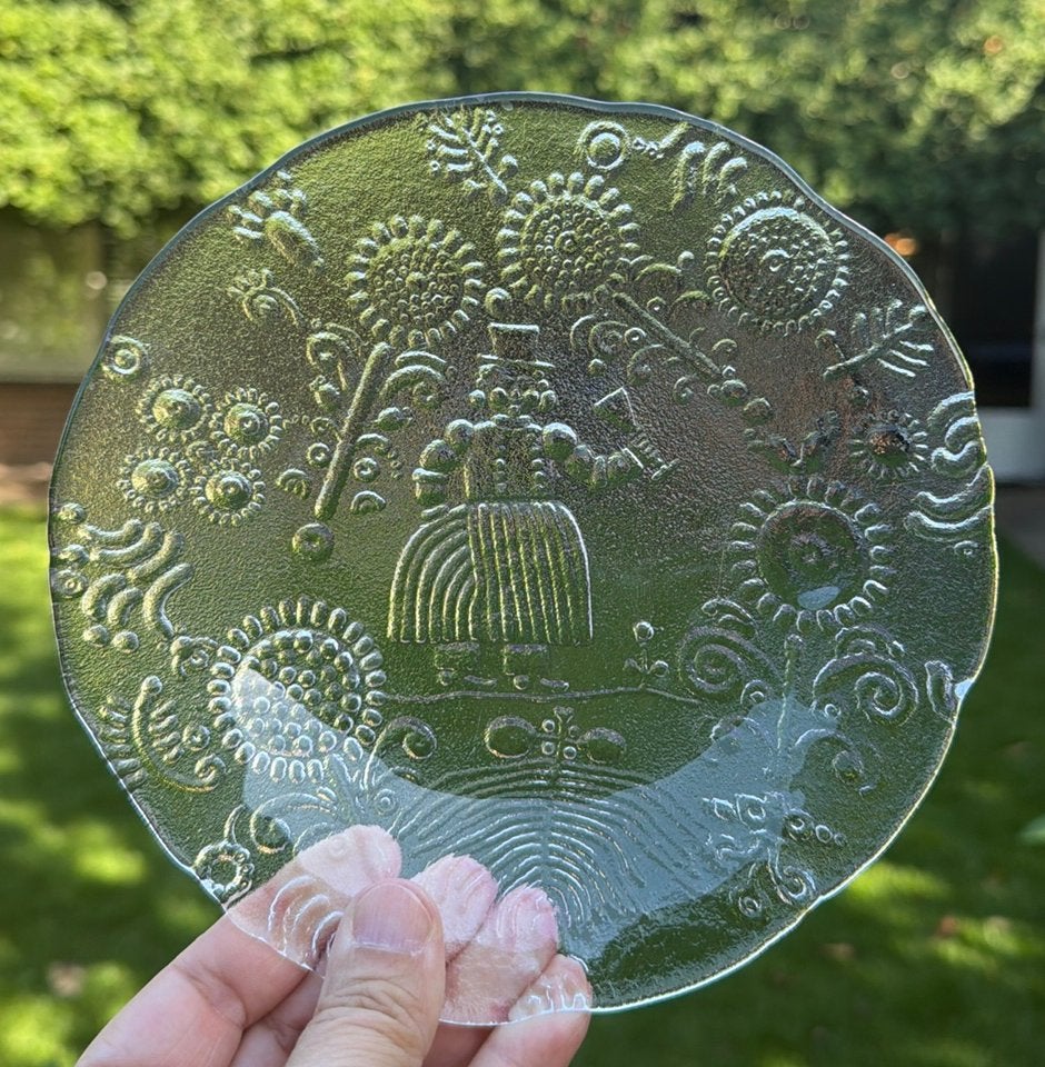 Kosta Boda Dalom bordje, Ophalen of Verzenden, Bord(en), Overige stijlen, Glas