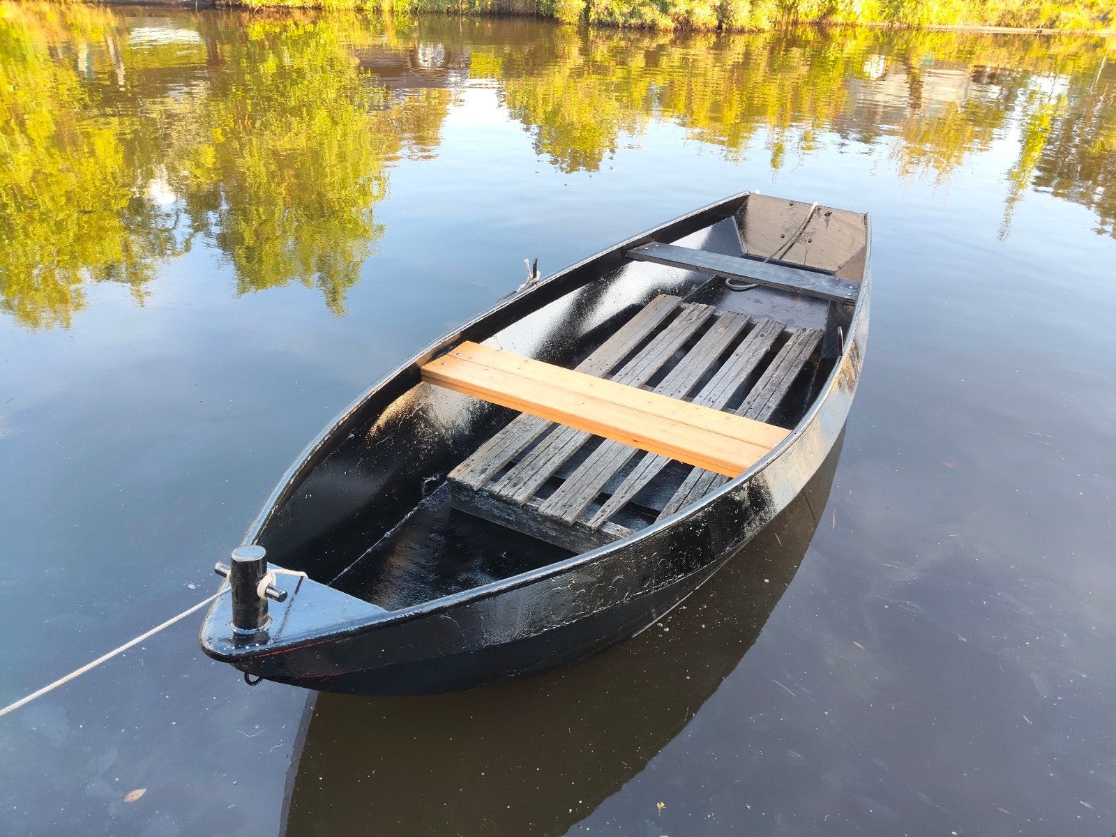 stalen roeiboot, Watersport en Boten, Roeiboten, Ophalen, Gebruikt, Staal