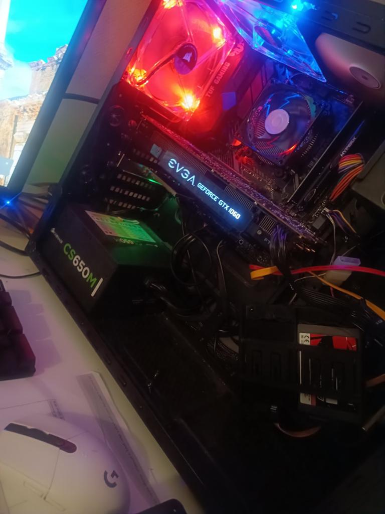 Gaming PC: Ryzen 3200G, 16GB RAM, 600GB SSD, WiFi 6, BT, Computers en Software, Desktop Pc's, Ophalen, Ryzen 3200G, Gaming, SSD