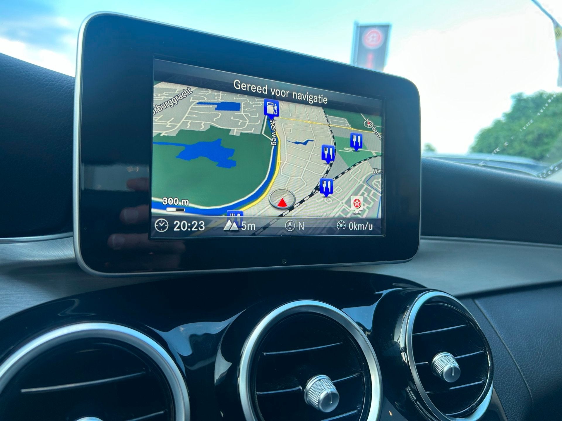 Mercedes-Benz C-klasse 180 Prestige AUT|NAVI|Cruise|Trekhaak, Automaat, Euro 6, Leder en Stof, Zwart