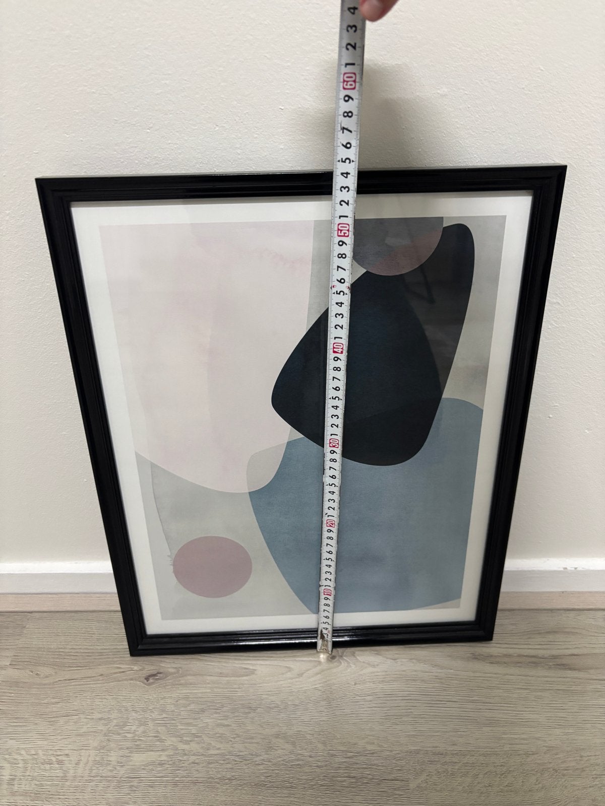 Fotolijst met poster van Desenio, Ophalen, Zo goed als nieuw, Fotolijst