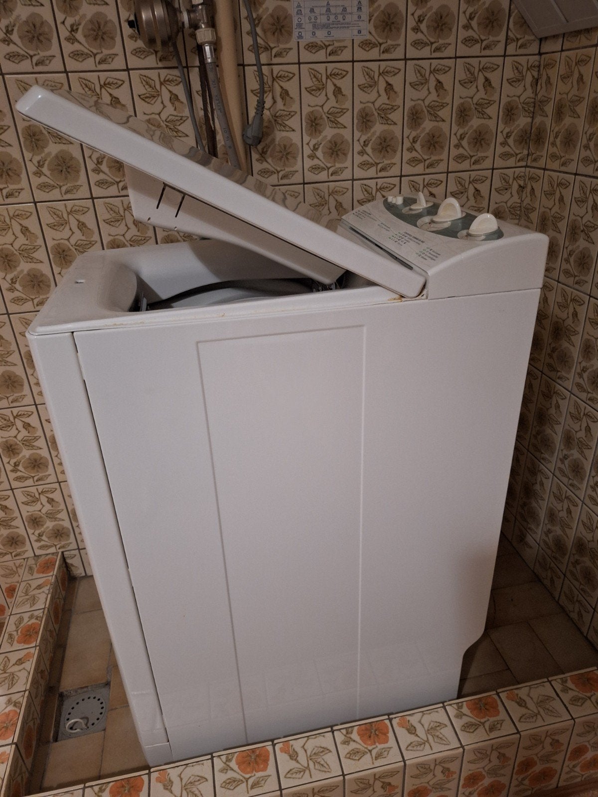 Wasmachine bovenlader Marynen, Ophalen, Metaal of IJzer, 115 cm of meer