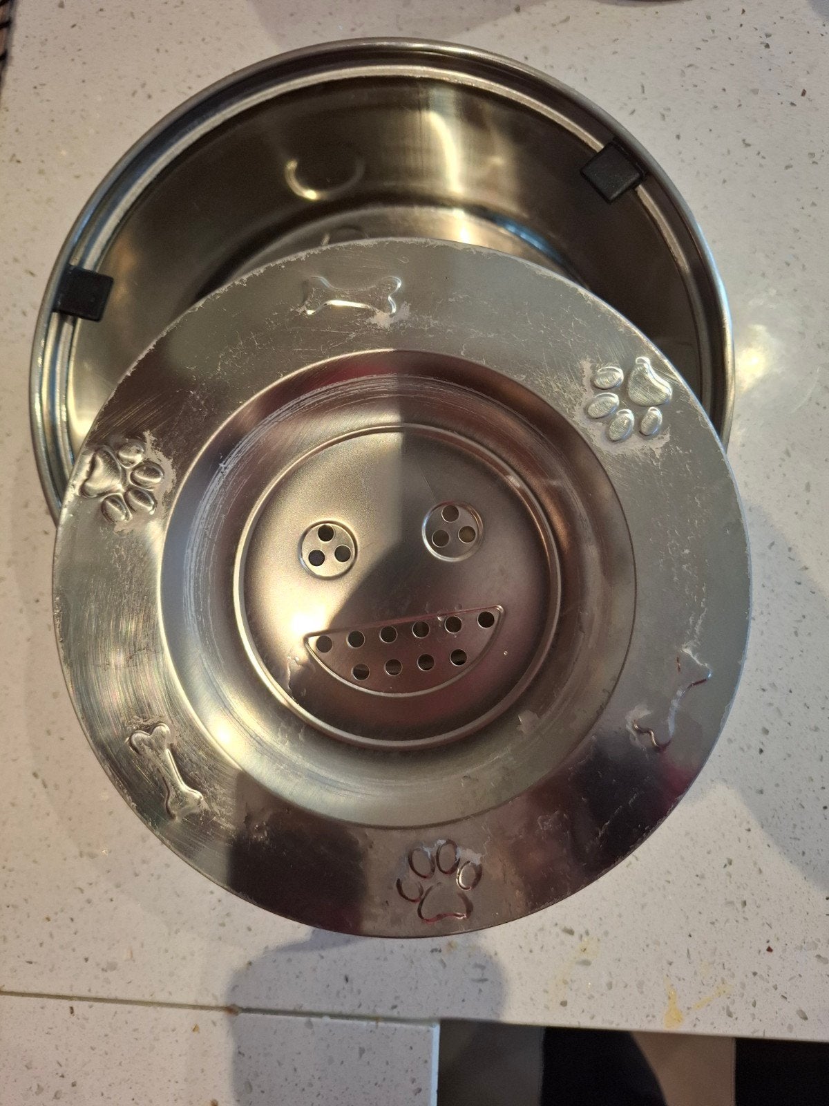 anti knoei drinkbak, Dieren en Toebehoren, Ophalen, Anti-knoei, Gebruikt