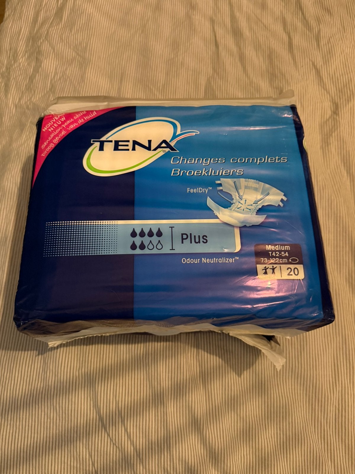 Vintage Tena slip plus medium 20 stuks, Verzenden, Nieuw