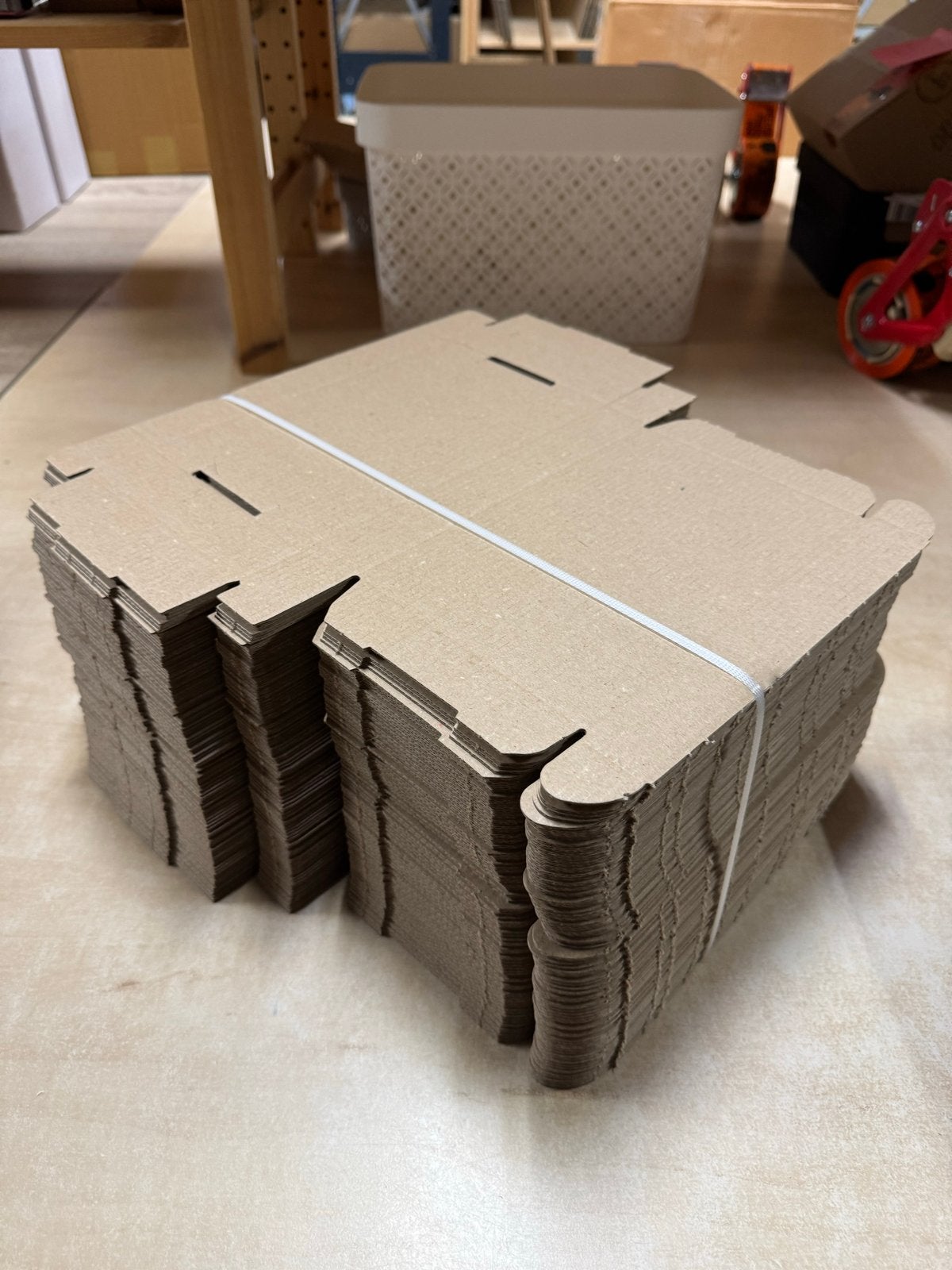 100x Brievenbusdoos A6 - vanaf 500 stuks, Ophalen, Doos, Opvouwbaar, Minder dan 50 cm