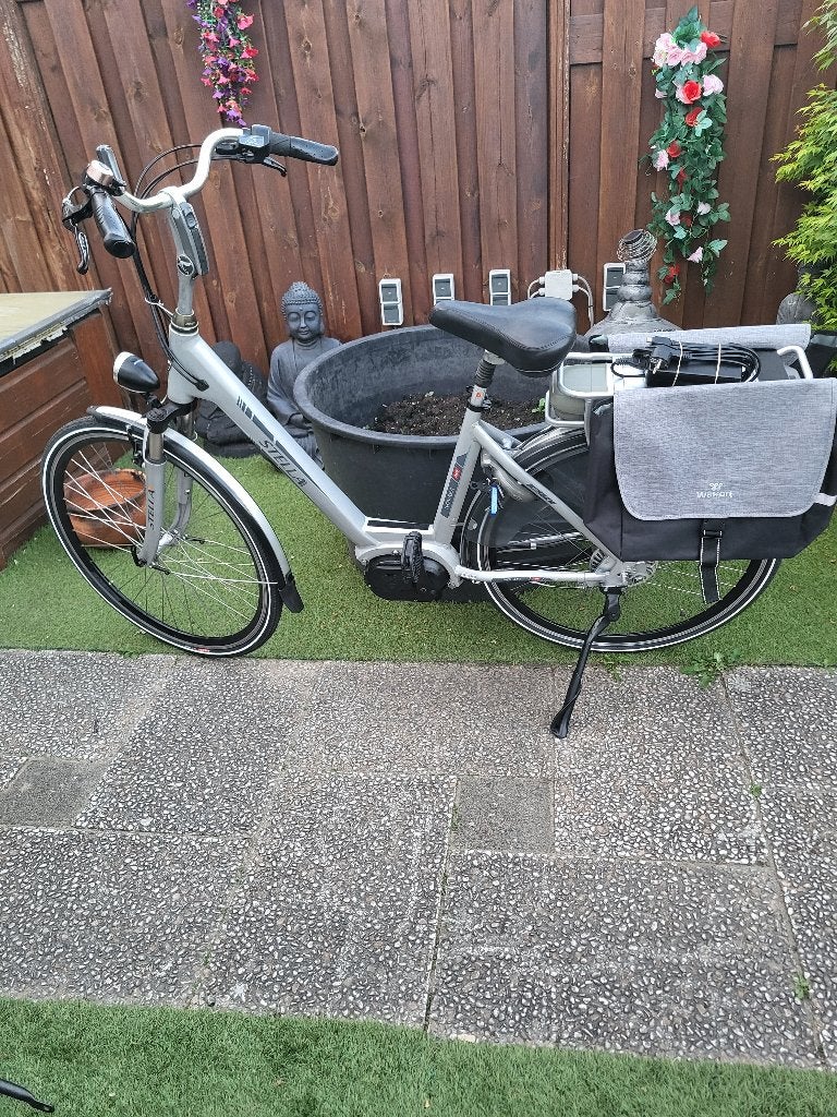 Te koop zeer mooie Stella elektrische fiets met middenmotor, Fietsen en Brommers, Ophalen, Zo goed als nieuw, Overige merken