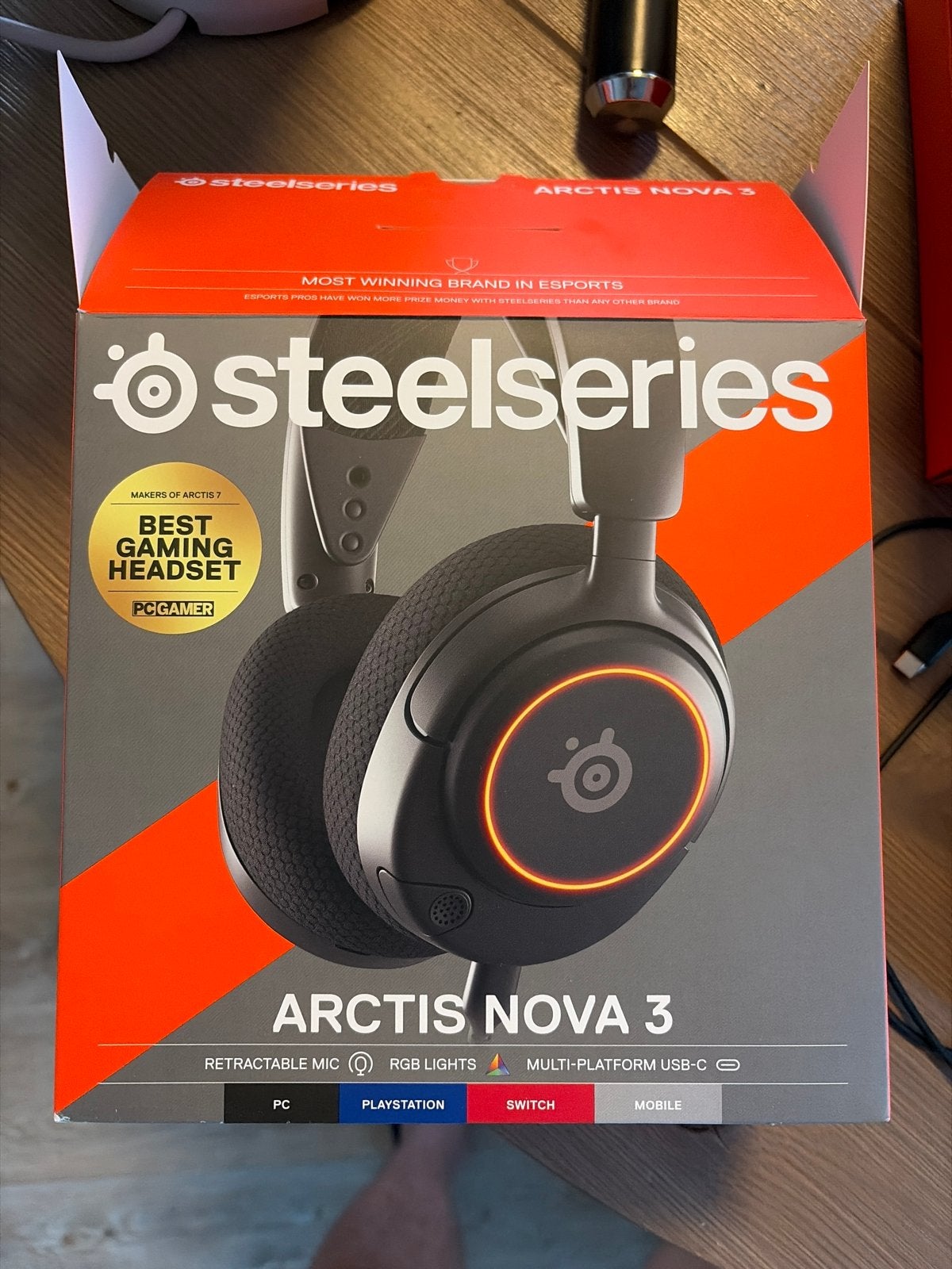 SteelSeries Arctis Nova 3 Gaming Headset, Gaming, Ophalen of Verzenden, Zo goed als nieuw, Steelseries