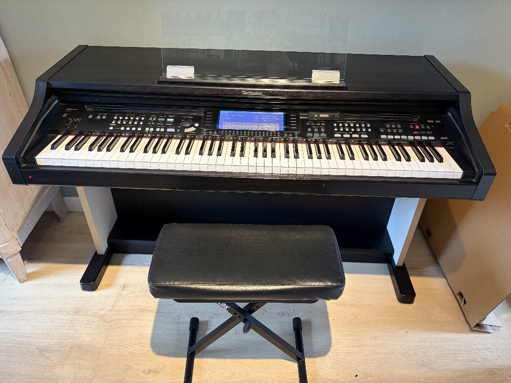 Technics digitale piano sx-PR604, Ophalen, Gebruikt, Zwart, Digitaal