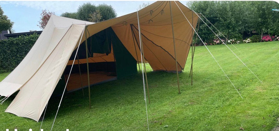 De Waard Albatros zeer uitgebreid!, Caravans en Kamperen, Tenten, Ophalen, Zo goed als nieuw, Tot en met 4