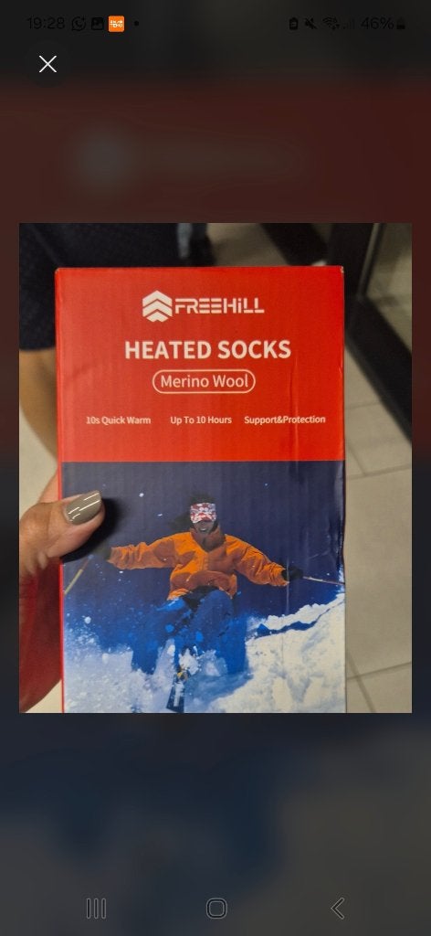FREEHILL Verwarmde Sokken - Merino Wol, FREEHILL, Overige kleuren, Nieuw, Overige maten