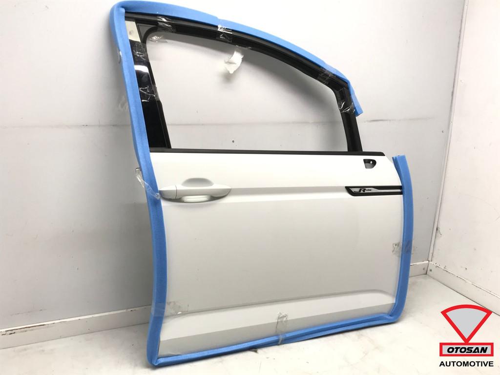 VW Touran 5T 5TA R-Line 2015+ Portier Deur Rechts Voor Origi, Auto-onderdelen, Gebruikt, Volkswagen AG, Volkswagen, Deur