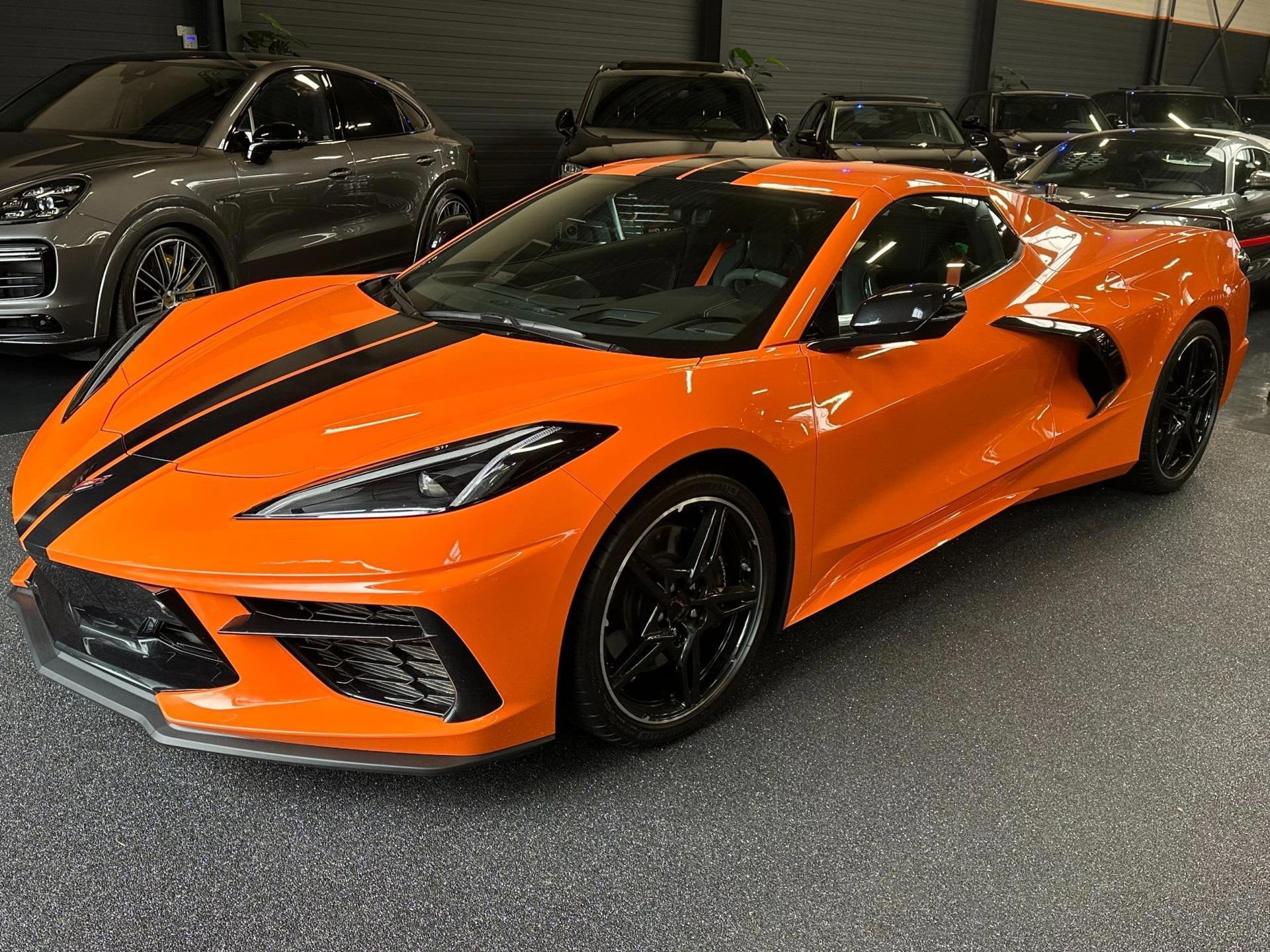 Chevrolet Corvette C8 Stingray Cabrio 3LT 70th Anniversary C, Auto's, Automaat, Achterwielaandrijving, 495 pk, Overige kleuren