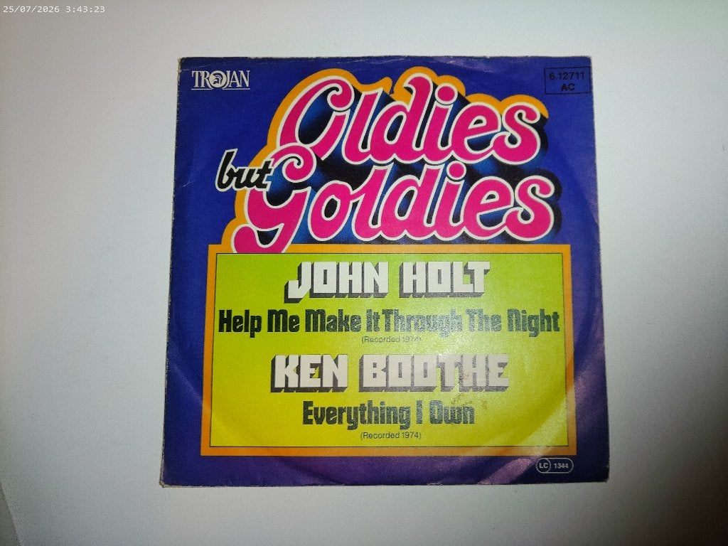 John Holt / Ken Boothe ( OLDIES ), Cd's en Dvd's, Gebruikt, 7 inch, Ophalen of Verzenden, Pop