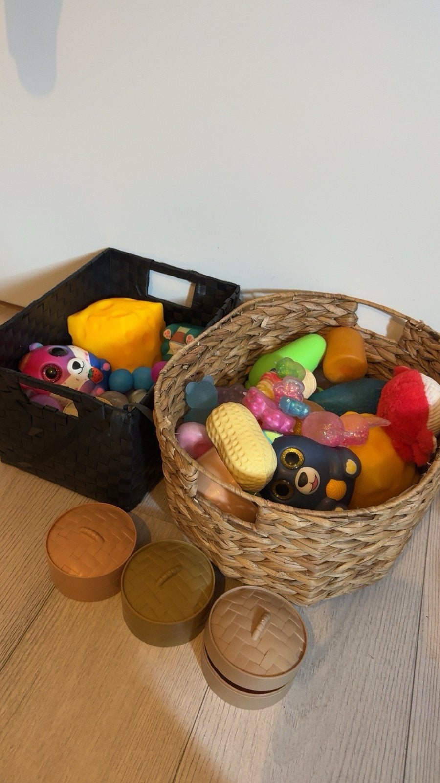 XXL SQUISHY SET (Mega kazen, dumplings, butter, pinda), Ophalen of Verzenden, Gebruikt
