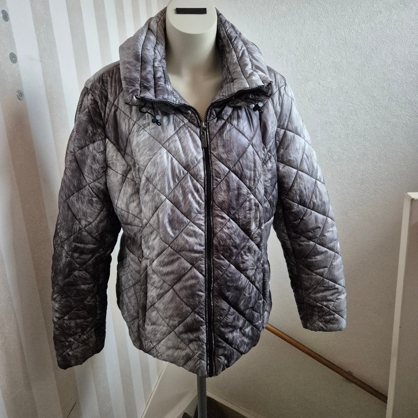 Zgan Rino & Pelle winterjas dames maat 48, Bruin, Maat 46/48 (XL) of groter, Ophalen of Verzenden, Zo goed als nieuw