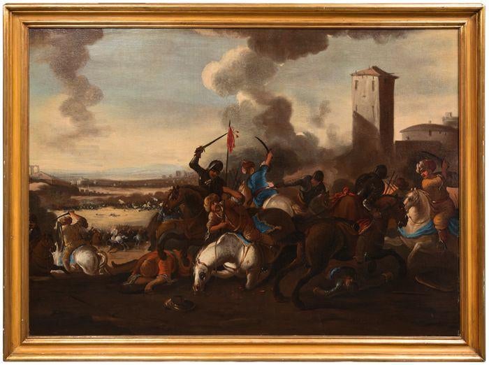 schilderij Marzio Masturzio, Antiek en Kunst, Ophalen
