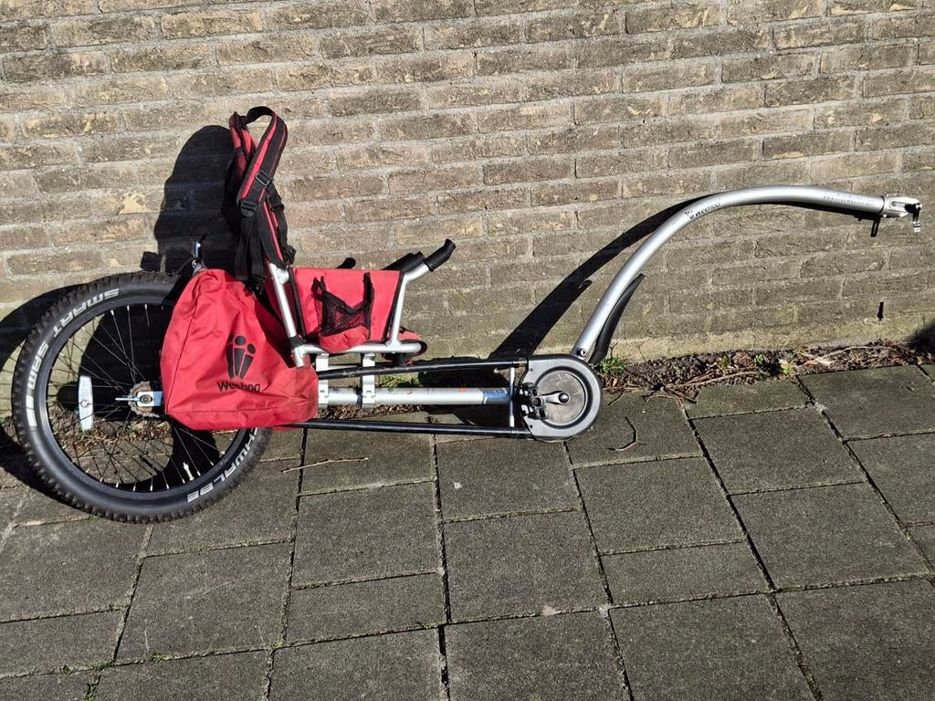 Weehoo aanhangfiets - Fietsplezier voor ouder en kind, Fietsen en Brommers, Ophalen, Gebruikt, 20 tot 40 kg, Weehoo